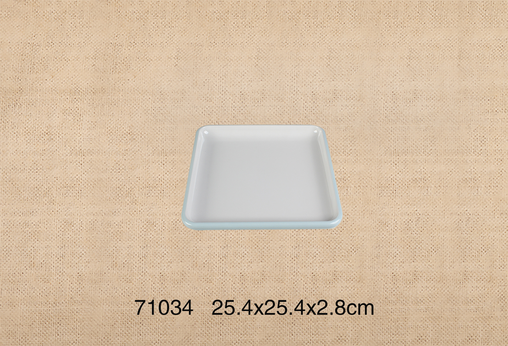 71034   10寸四方盘