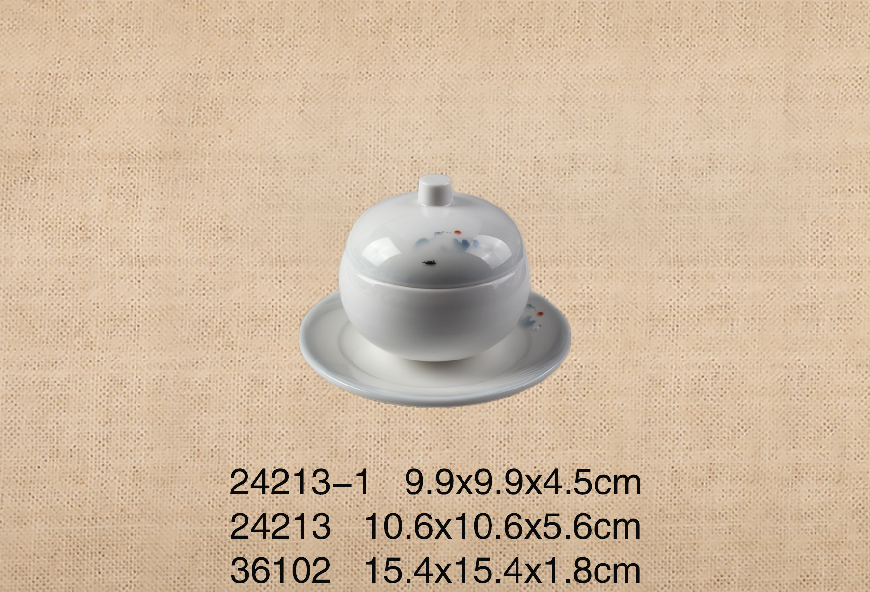 24213-1+24213+36102   4.2寸圆盅（盖+身）+6.1寸杯垫