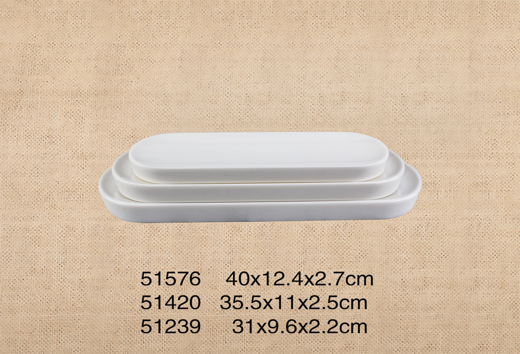 51576-51420-51239  15.7寸椭圆長(cháng)条盘+14寸椭圆長(cháng)条盘+12.2寸椭圆長(cháng)条盘
