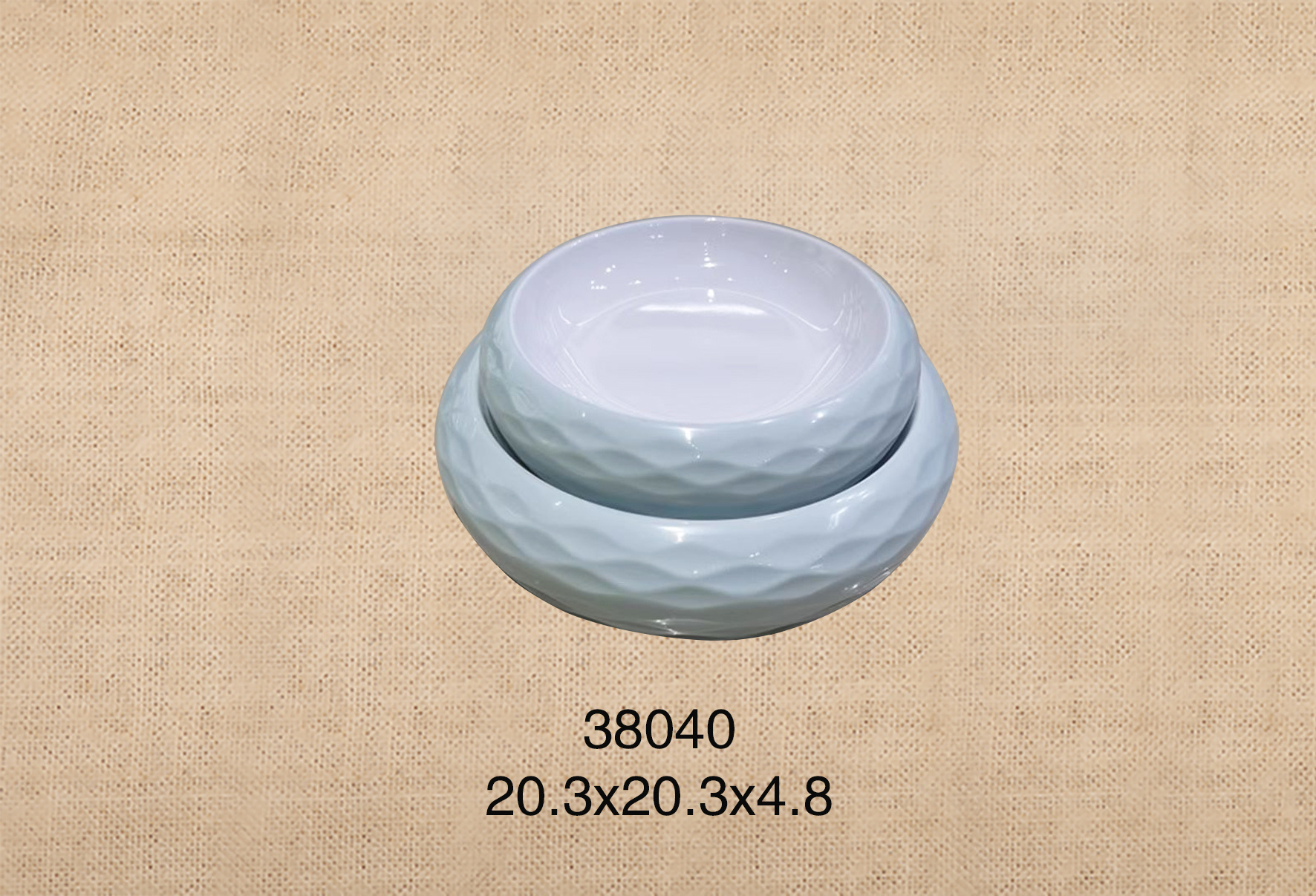 38040 - 8寸菱形鼓型深圆盘