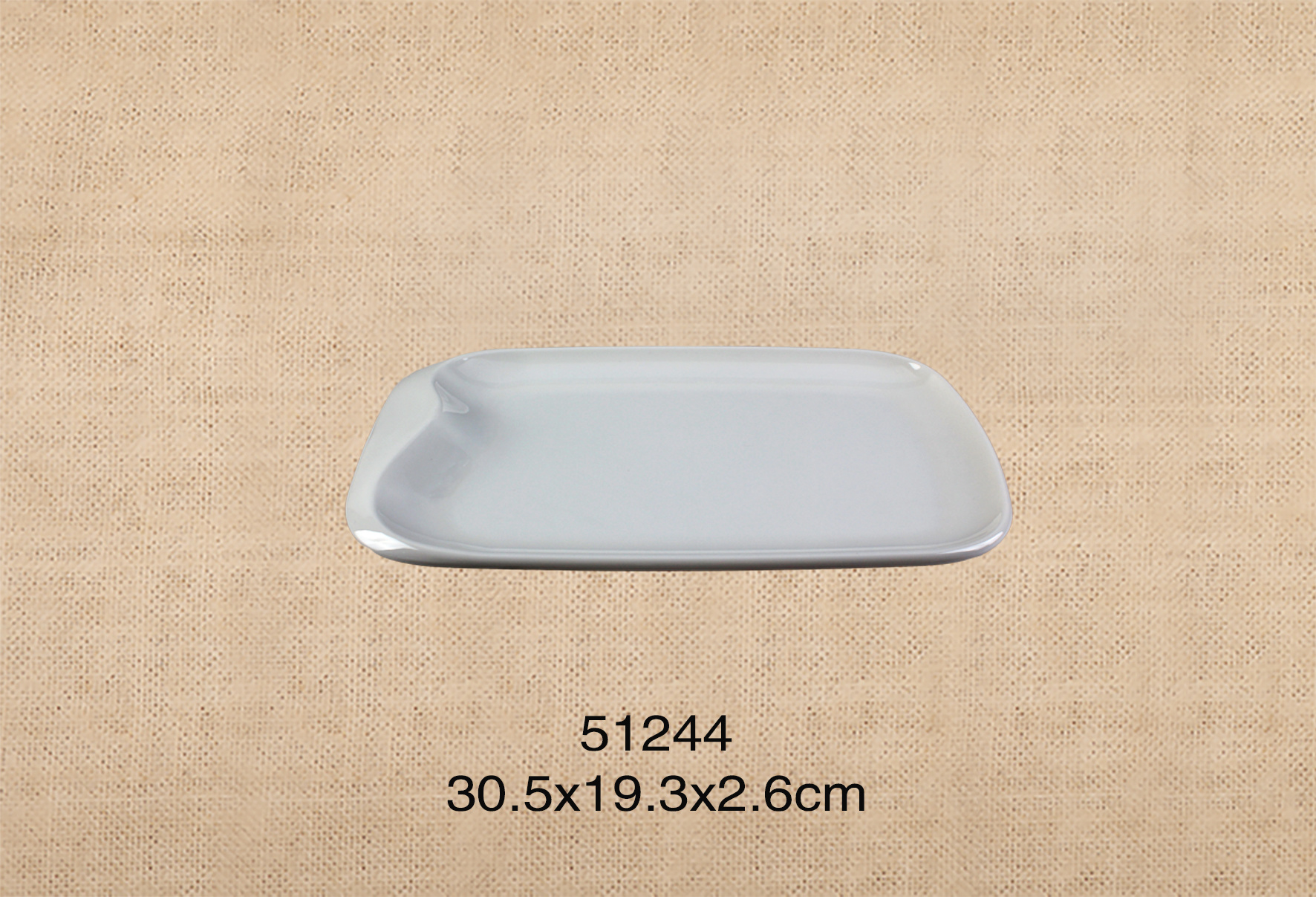 51244  12寸异形長(cháng)方盘